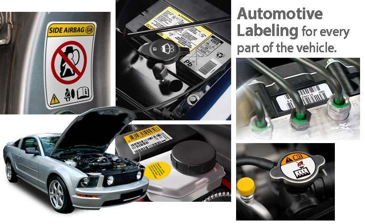 How Security Labels for Automotive Parts Prevent Counterfeiting and Supply Chain Risks