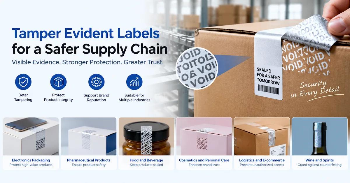 Tamper Evident Labels Manufacturer: Test Carton Seals Before Bulk Orders