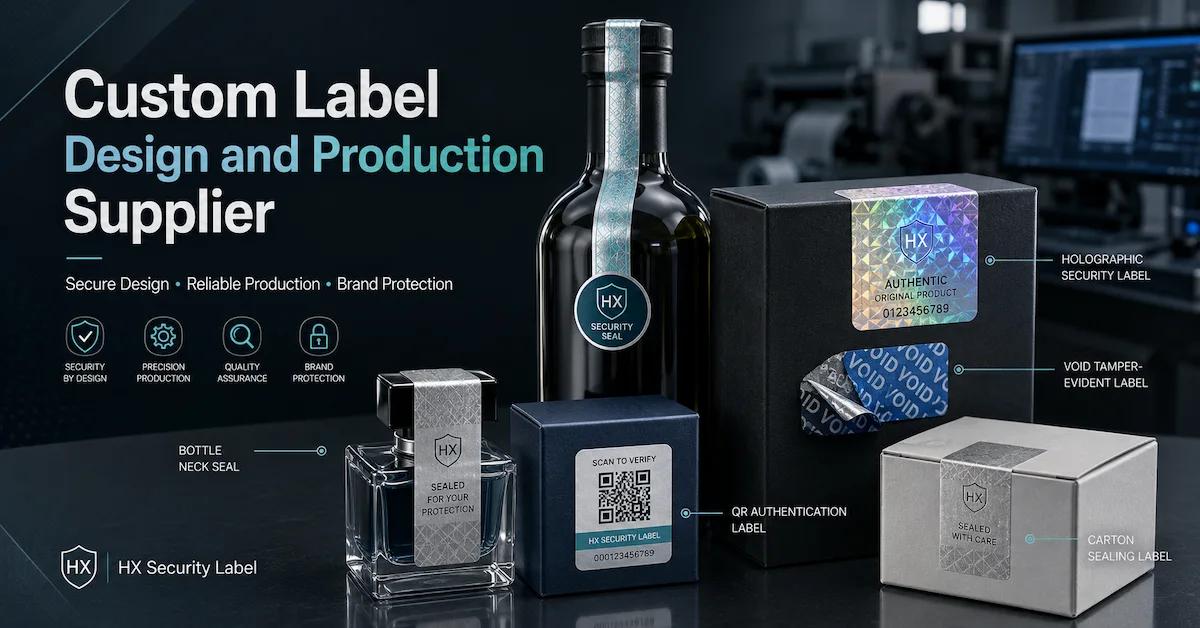 Custom Label Design and Production Supplier: Complete Guide for Custom Security Labels