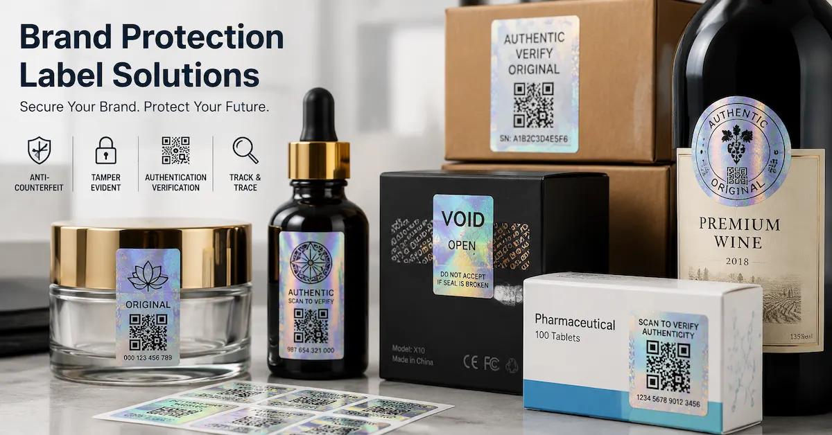 Brand Protection Label Solutions Supplier: How Security Labels Protect Global Brands