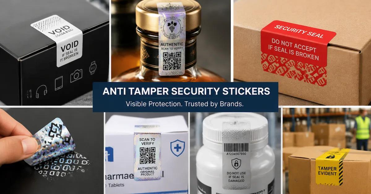 Anti Tamper Security Stickers: Complete Guide for Secure Product Protection