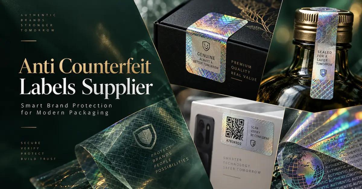 Anti Counterfeit Labels Supplier: How Brands Evaluate Security Features, Samples, and Bulk Supply